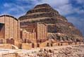 South East View of the Step Pyramid from the Heb Sed Court